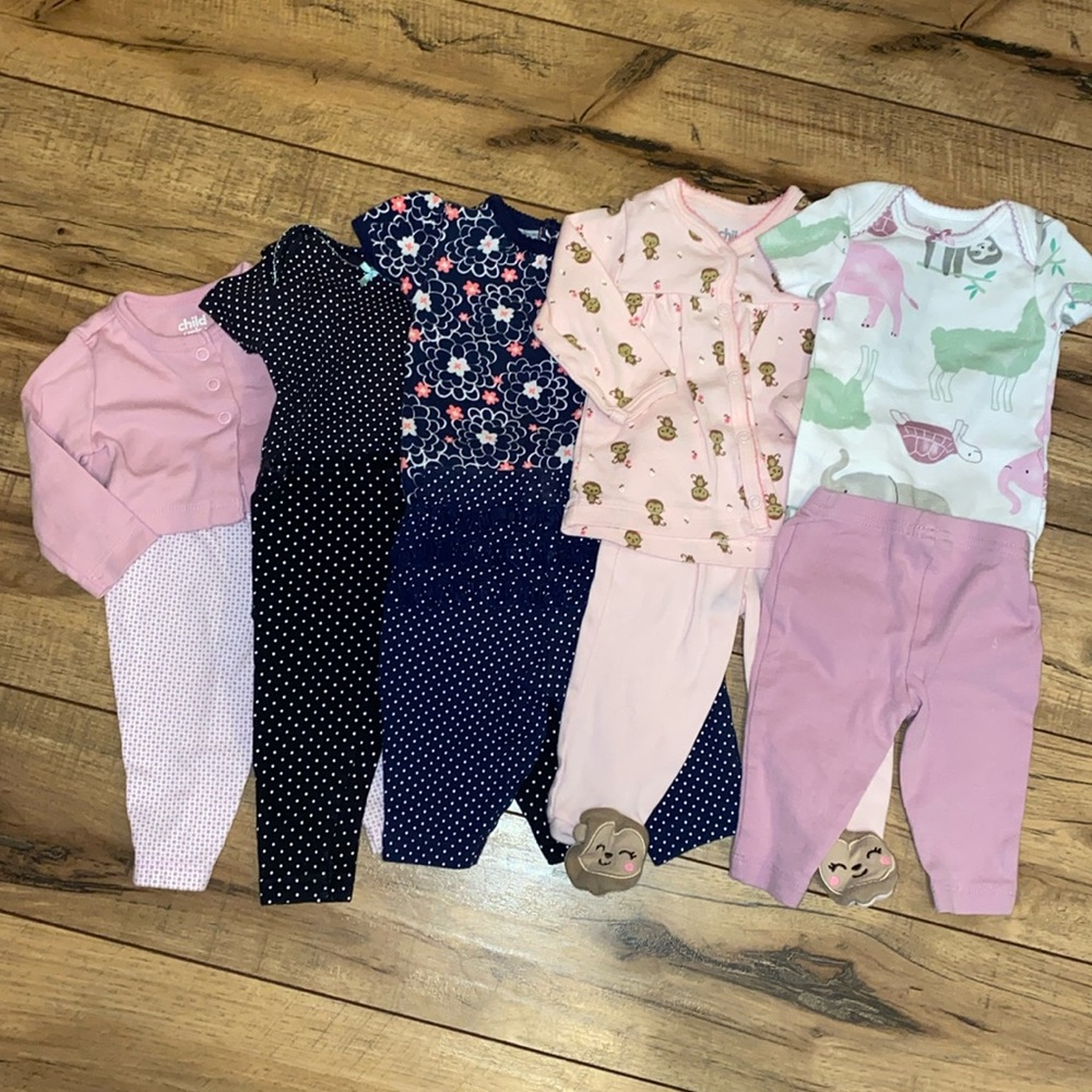 Baby Girl Outfit Bundle
